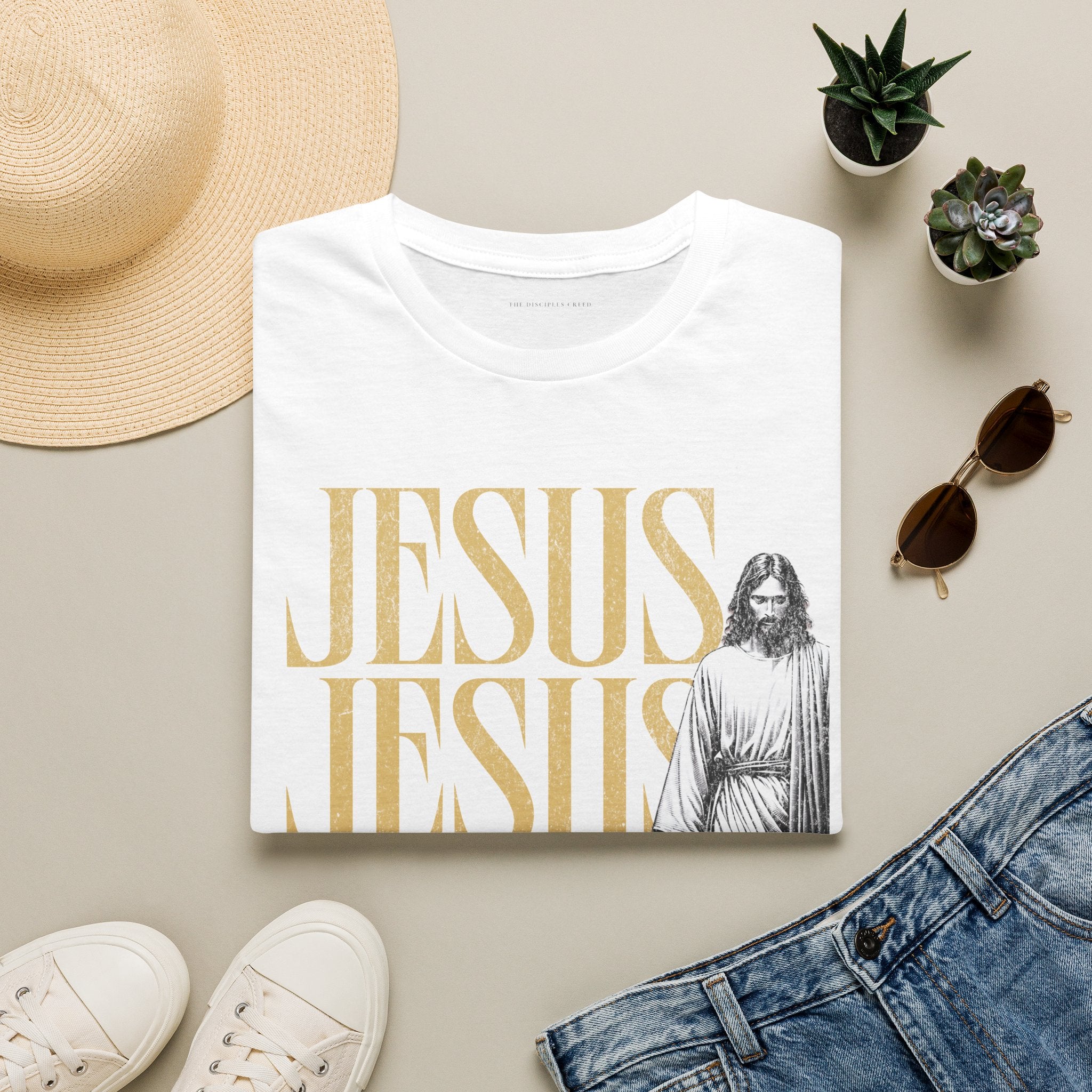 Jesus The Way The Truth The Life Graphic Tee