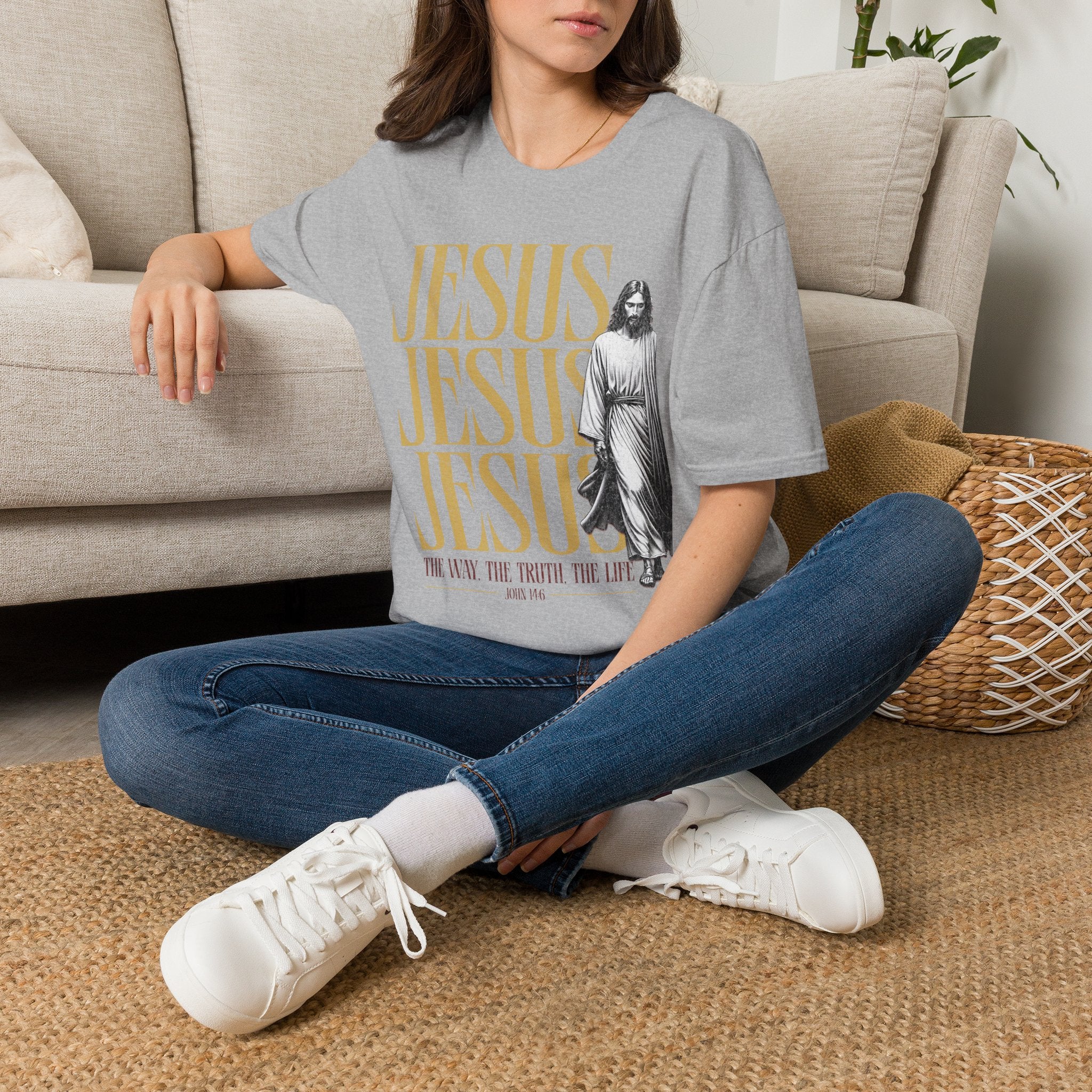 Jesus The Way The Truth The Life Graphic Tee