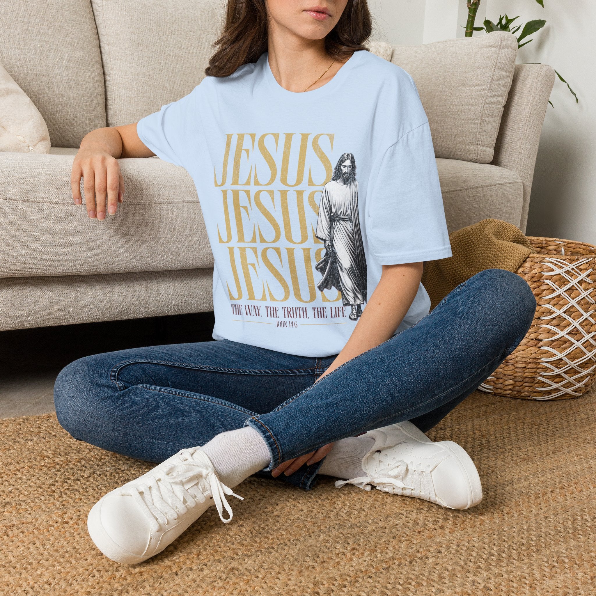 Jesus The Way The Truth The Life Graphic Tee