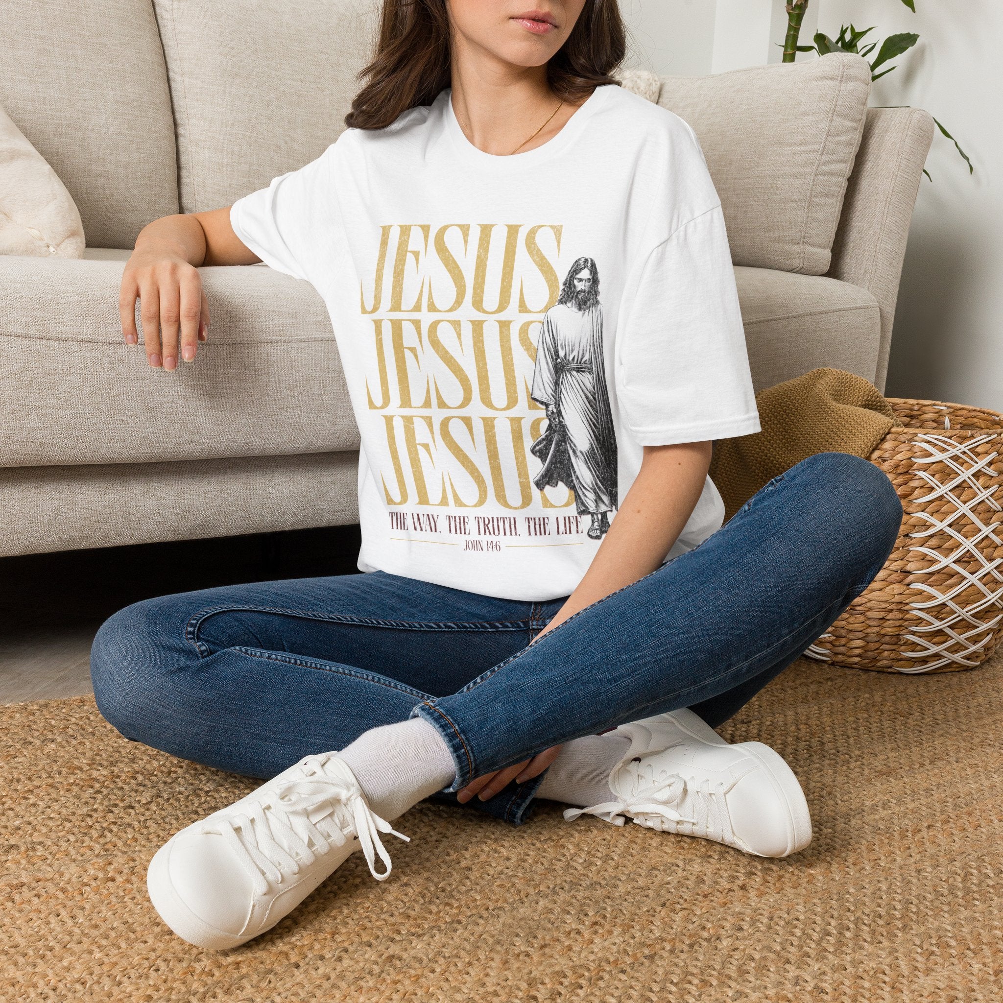 Jesus The Way The Truth The Life Graphic Tee
